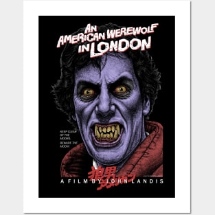 An American werewolf In London, Beware the moon, Cult Classic Posters and Art